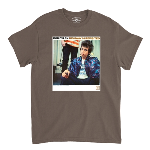 Bob Dylan Highway 61 Revisited T-Shirt - Classic Heavy Cotton - classictaupe