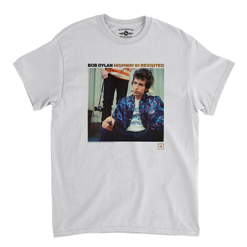 Bob Dylan Highway 61 Revisited T-Shirt - Classic Heavy Cotton - classicwhite