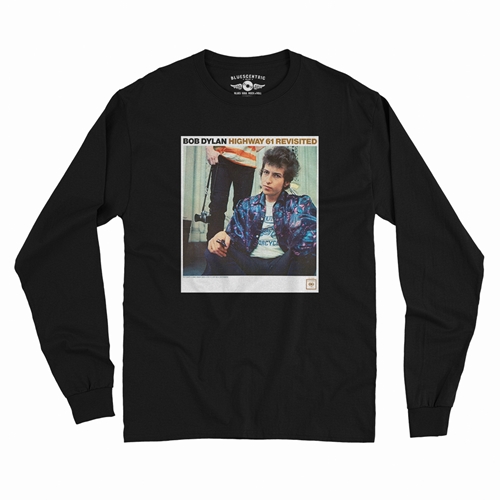 Bob Dylan Highway 61 Revisited Long Sleeve T-Shirt - longsleeveblack