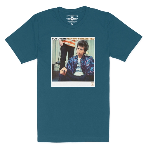 Bob Dylan Highway 61 Revisited T-Shirt - Lightweight Vintage Style - vintagedeepteal