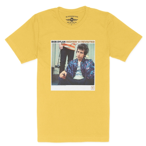 Bob Dylan Highway 61 Revisited T-Shirt - Lightweight Vintage Style - vintagemaizeyellow