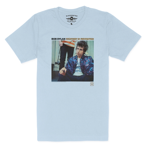 Bob Dylan Highway 61 Revisited T-Shirt - Lightweight Vintage Style - vintagethrowbackblue