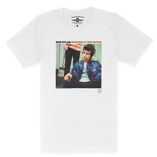 Bob Dylan Highway 61 Revisited T-Shirt - Lightweight Vintage Style - vintagewhite