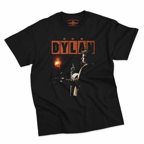 Bob Dylan Greenwich T-Shirt - Classic Heavy Cotton - classicblack