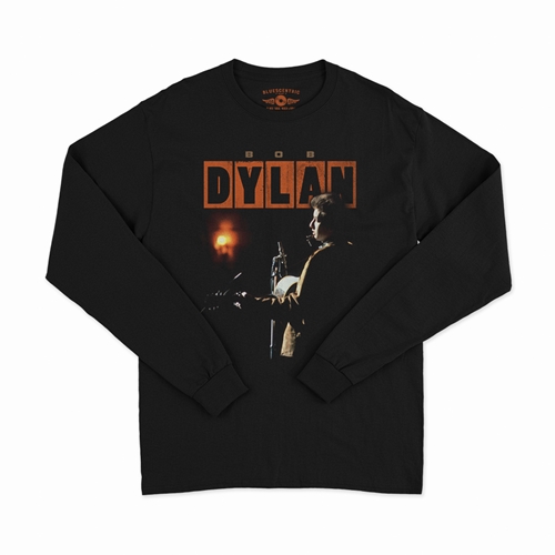 Bob Dylan Greenwich Long Sleeve T-Shirt - longsleeveblack