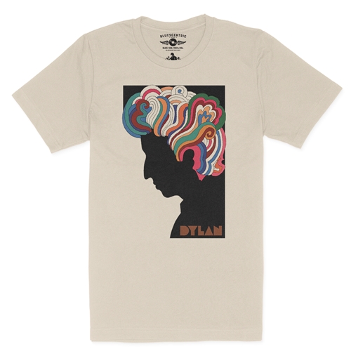 Bob Dylan Milton Glaser T-Shirt - Lightweight Vintage Style - vintagecream