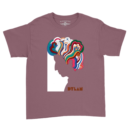 This Bob Dylan Milton Glaser Youth T-Shirt - Lightweight Vintage Children & Toddlers - youthheathermaroon
