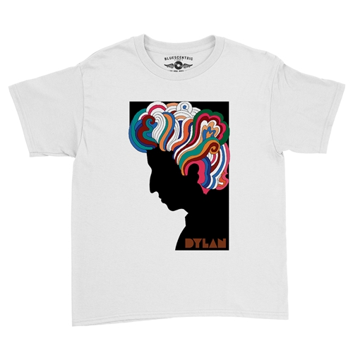 This Bob Dylan Milton Glaser Youth T-Shirt - Lightweight Vintage Children & Toddlers - youthwhite