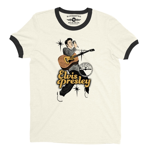 Elvis Presley Olympia 1956 Ringer T-Shirt