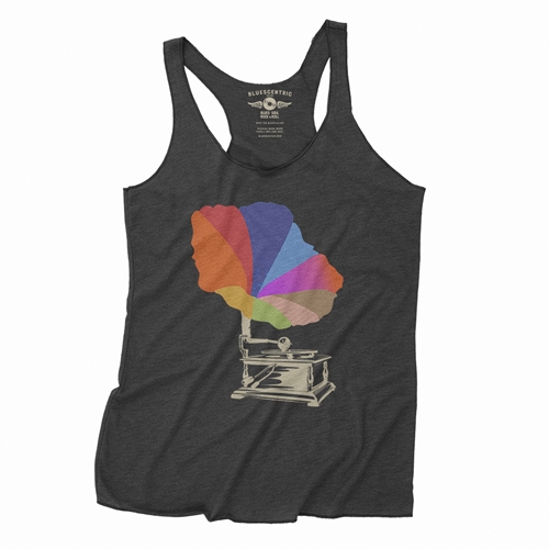 Blooming Gramophone Racerback Tank - Women