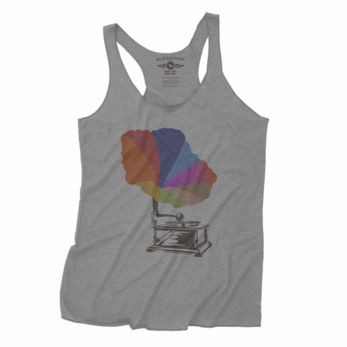Blooming Gramophone Racerback Tank - Women