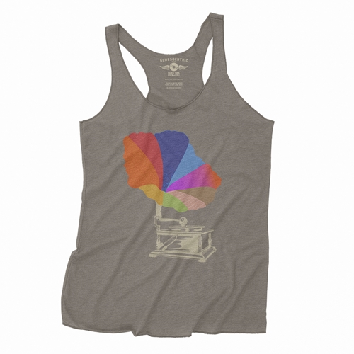 Blooming Gramophone Racerback Tank - Women