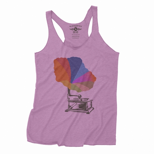 Blooming Gramophone Racerback Tank - Women