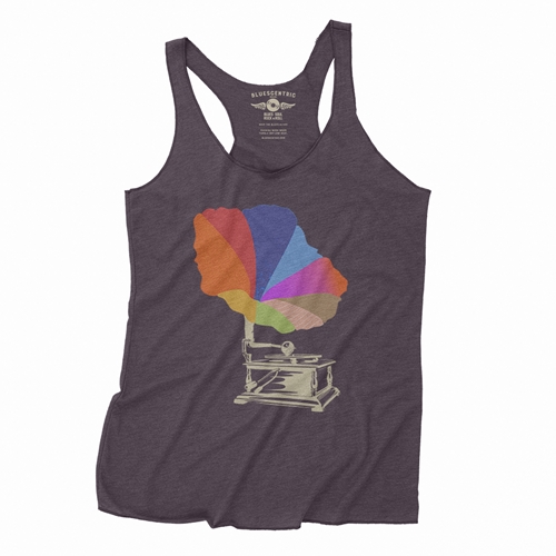 Blooming Gramophone Racerback Tank - Women