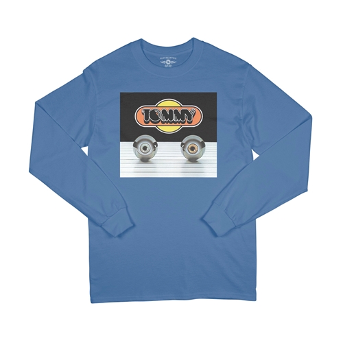 Tommy Pinball Logo Long Sleeve T-Shirt - longsleeveblue