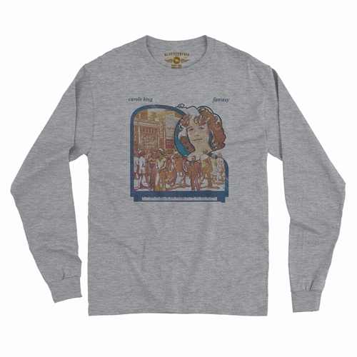 Carole King Fantasy Long Sleeve T-Shirt - longsleeveathleticheather