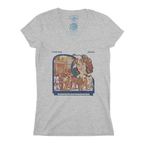 Carole King Fantasy V-Neck T Shirt - Women