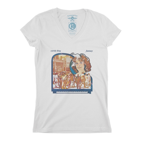 Carole King Fantasy V-Neck T Shirt - Women