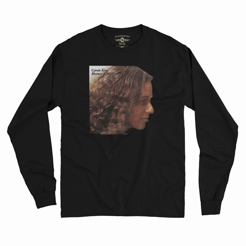 Carole King Rhymes & Reasons Long Sleeve T-Shirt - longsleeveblack