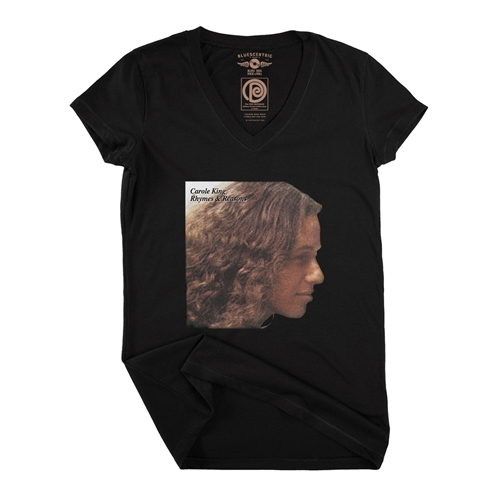 Carole King Rhymes & Reasons V-Neck T Shirt - Women