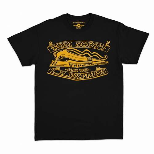 Tom Scott L.A. Express Buckle Logo T-Shirt - Classic Heavy Cotton - classicblack