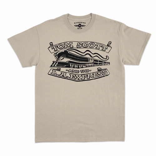 Tom Scott L.A. Express Buckle Logo T-Shirt - Classic Heavy Cotton - classicsand