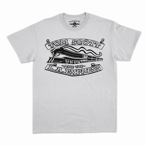Tom Scott L.A. Express Buckle Logo T-Shirt - Classic Heavy Cotton - classicwhite