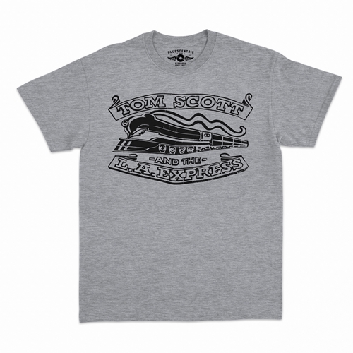 Tom Scott L.A. Express Buckle Logo T-Shirt - Classic Heavy Cotton - heatherathletic