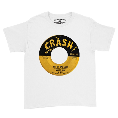 Crash Records Out Of Bad Luck Youth T-Shirt - Lightweight Vintage Children & Toddlers - youthwhite
