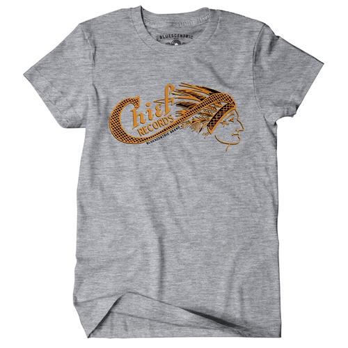 Chief Records T-Shirt - Classic Heavy Cotton - heatherathletic