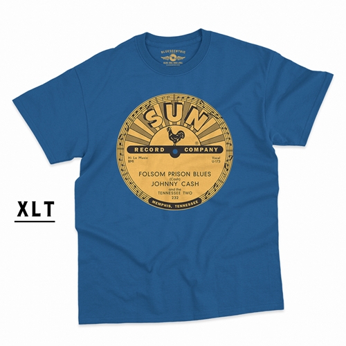 XLT Sun Records Johnny Cash Folsom Prison T-Shirt - Men