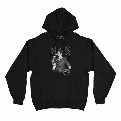 Elvis Marquee Pullover Jacket - hoodieblack
