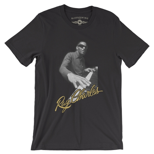 Ray Charles T Shirt - Lightweight Vintage Style