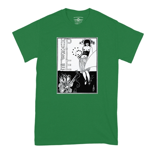 Humble Pie Beardsley Album T-Shirt - Classic Heavy Cotton - classickellygreen