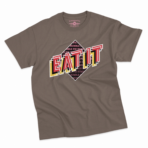 Humble Pie Eat It Diamond T-Shirt - Classic Heavy Cotton - classictaupe