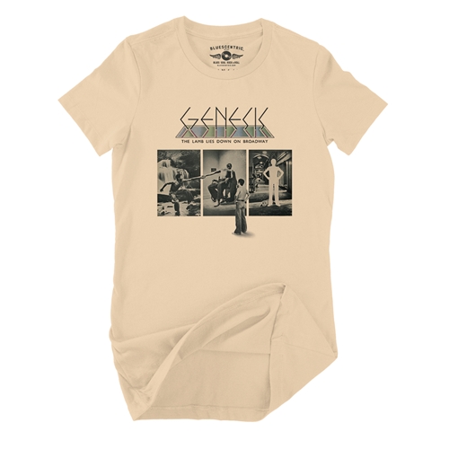 Genesis Lamb Lies Down On Broadway Ladies T Shirt - Relaxed Fit - ladiessanddune