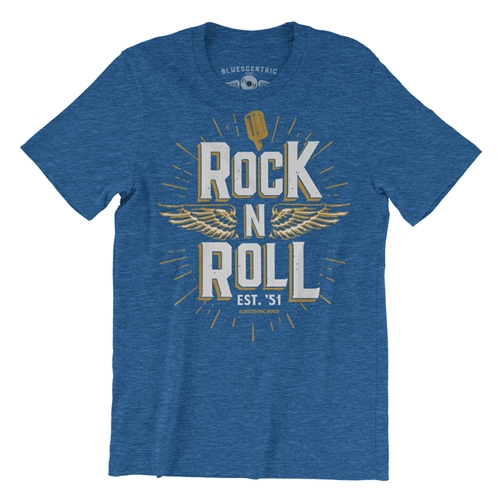 Tilsvarende tapperhed symaskine Rock n Roll Est. '51 T-Shirt (Vintage Style) | Bluescentric