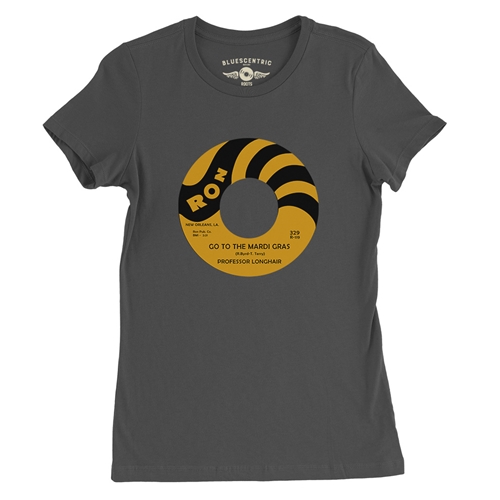 Professor Longhair Mardi Gras Album Ladies T Shirt - ladiessmoke