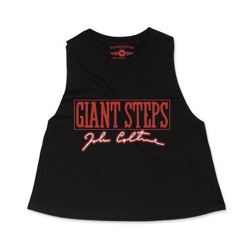 John Coltrane Giant Steps Racerback Crop Top - Women