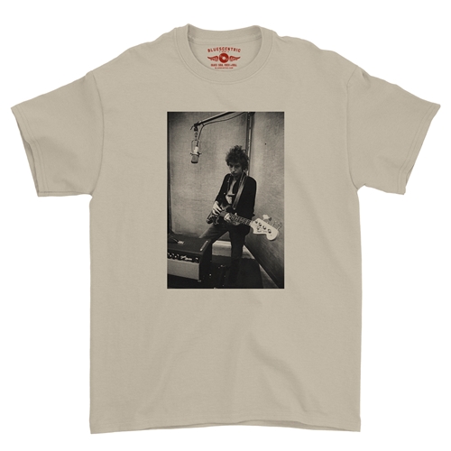 Bob Dylan Bass Guitar T-Shirt - Classic Heavy Cotton - classicsand