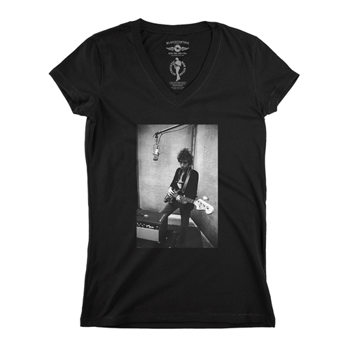 Bob Dylan Bass V-Neck T Shirt - Women