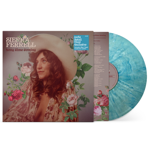 Sierra Ferrell - Long Time Coming Vinyl Record (New, Ltd. Edition Blue, Download Card)