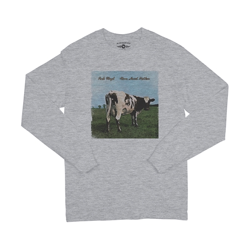 Pink Floyd Atom Heart Mother Album Cover Long Sleeve T-Shirt - longsleeveathleticheather