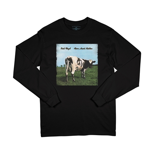 Pink Floyd Atom Heart Mother Album Cover Long Sleeve T-Shirt - longsleeveblack