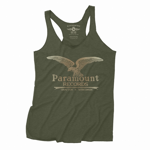 Paramount Records Logo Racerback Tank - Women