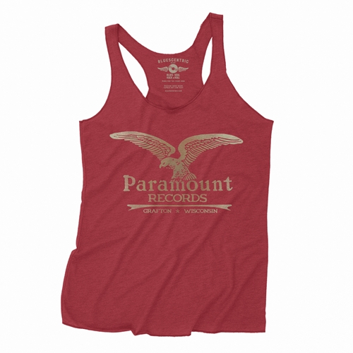 Paramount Records Logo Racerback Tank - Women