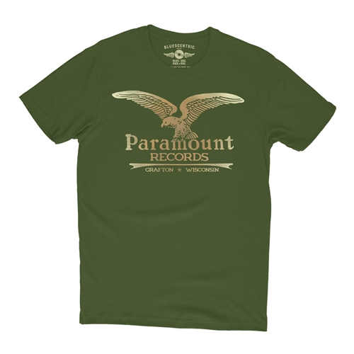 Paramount Records Logo T-Shirt - Lightweight Vintage Style - vintageolive