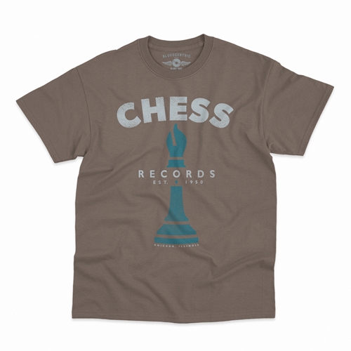 Chess Records Chicago Blues T-Shirt - Classic Heavy Cotton - classictaupe
