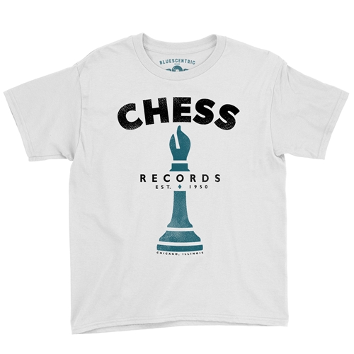 Chess Records Chicago Blues Youth T-Shirt - Lightweight Vintage Children & Toddlers - youthwhite