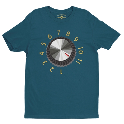 Volume 11 T-Shirt - Lightweight Vintage Style - vintagedeepteal
